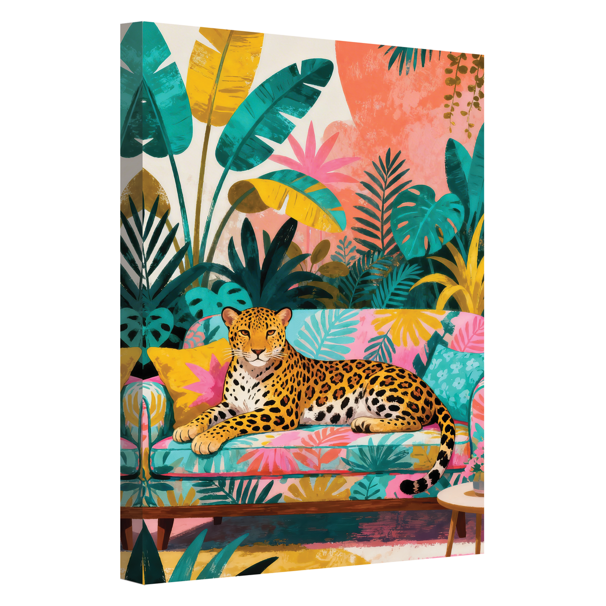 Tropical King - Canvas print