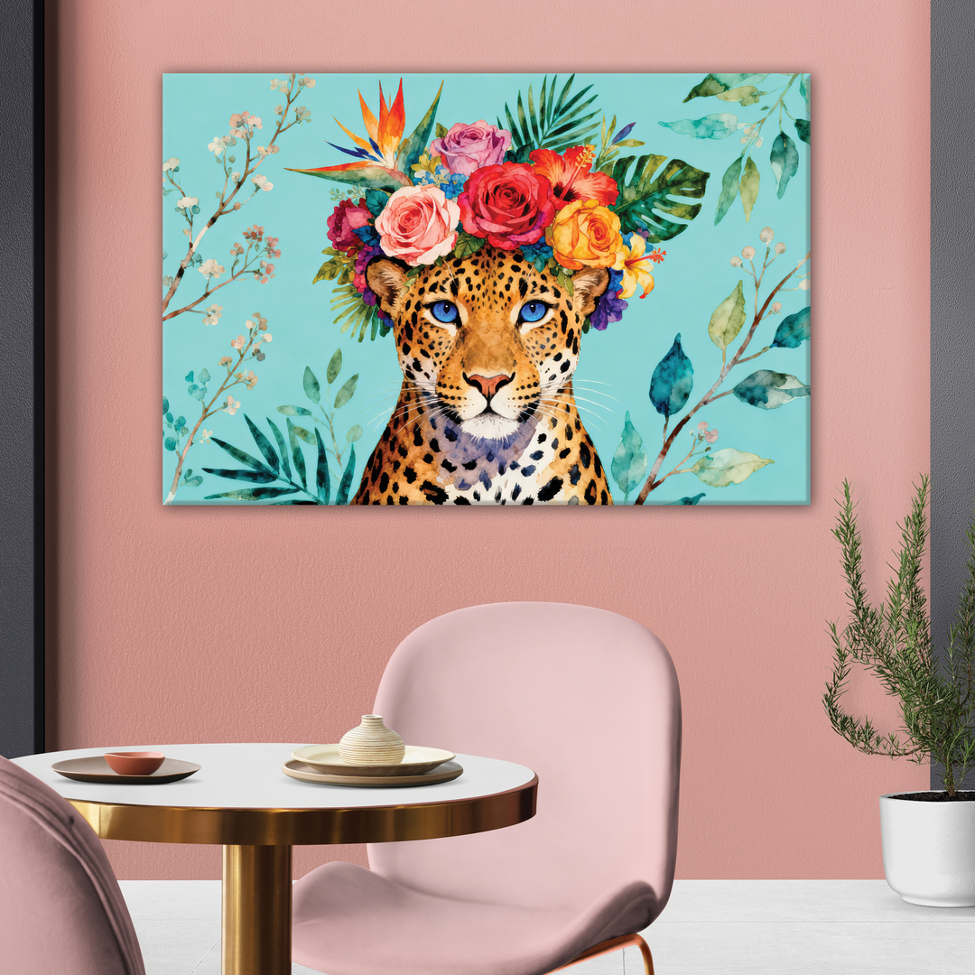Floral Instinct - Canvas print