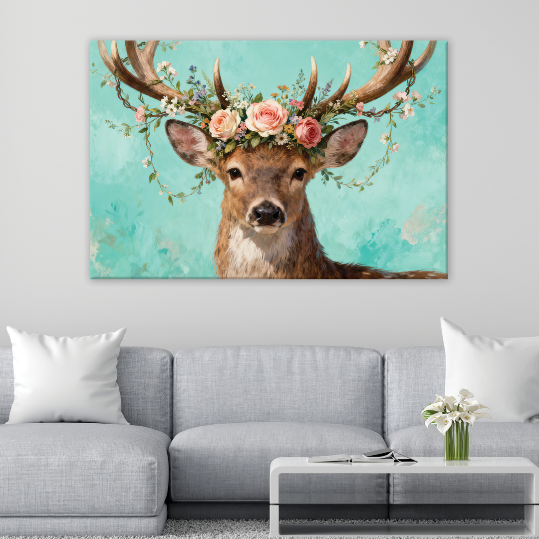 Silent Meadow - Canvas print