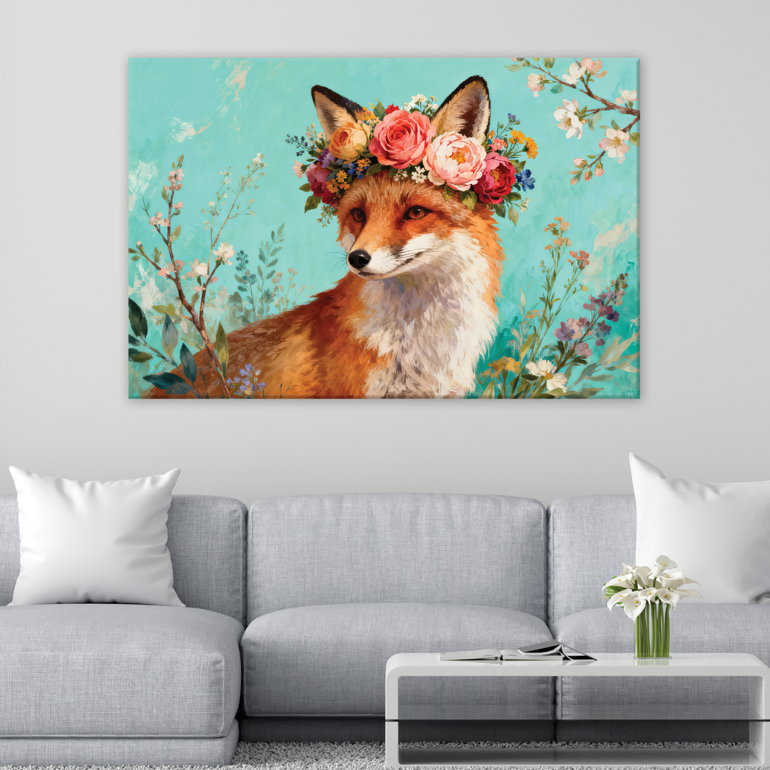 Whispering Ember - Canvas print