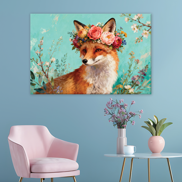 Whispering Ember - Canvas print