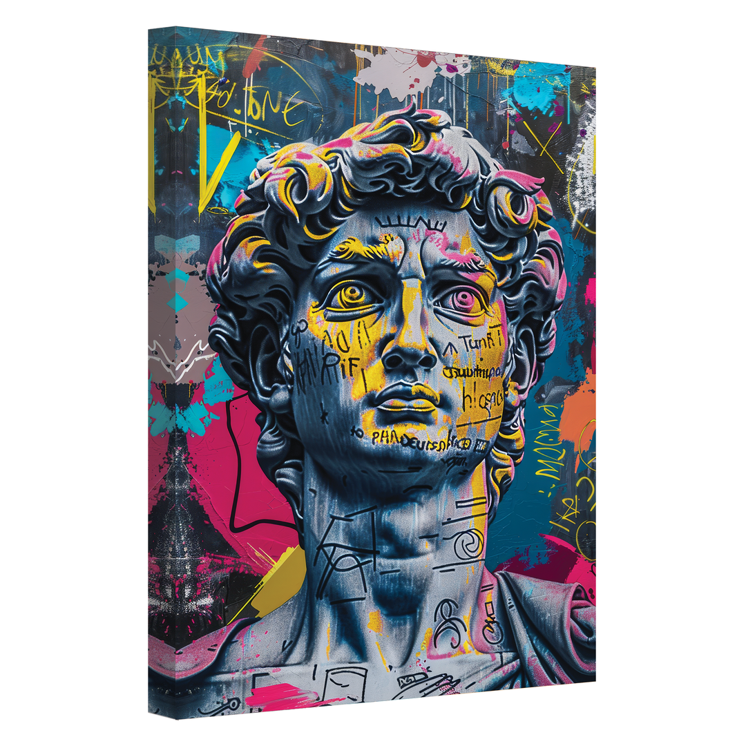 Reborn in Color - Canvas print