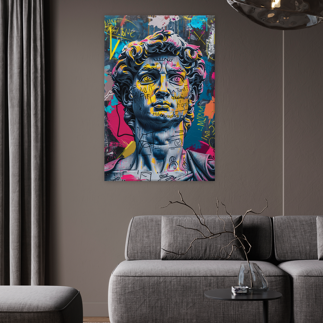 Reborn in Color - Canvas print
