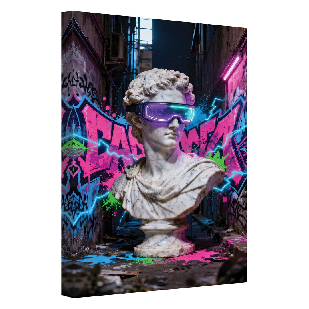 Neon Legacy - Canvas print