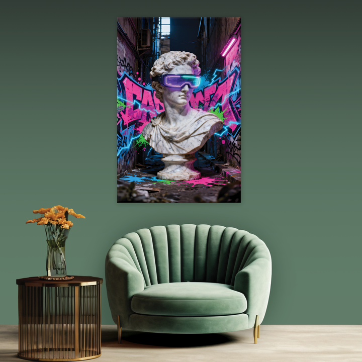 Neon Legacy - Canvas print