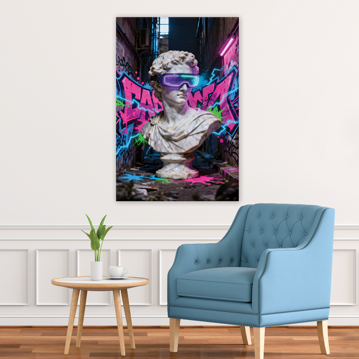 Neon Legacy - Canvas print