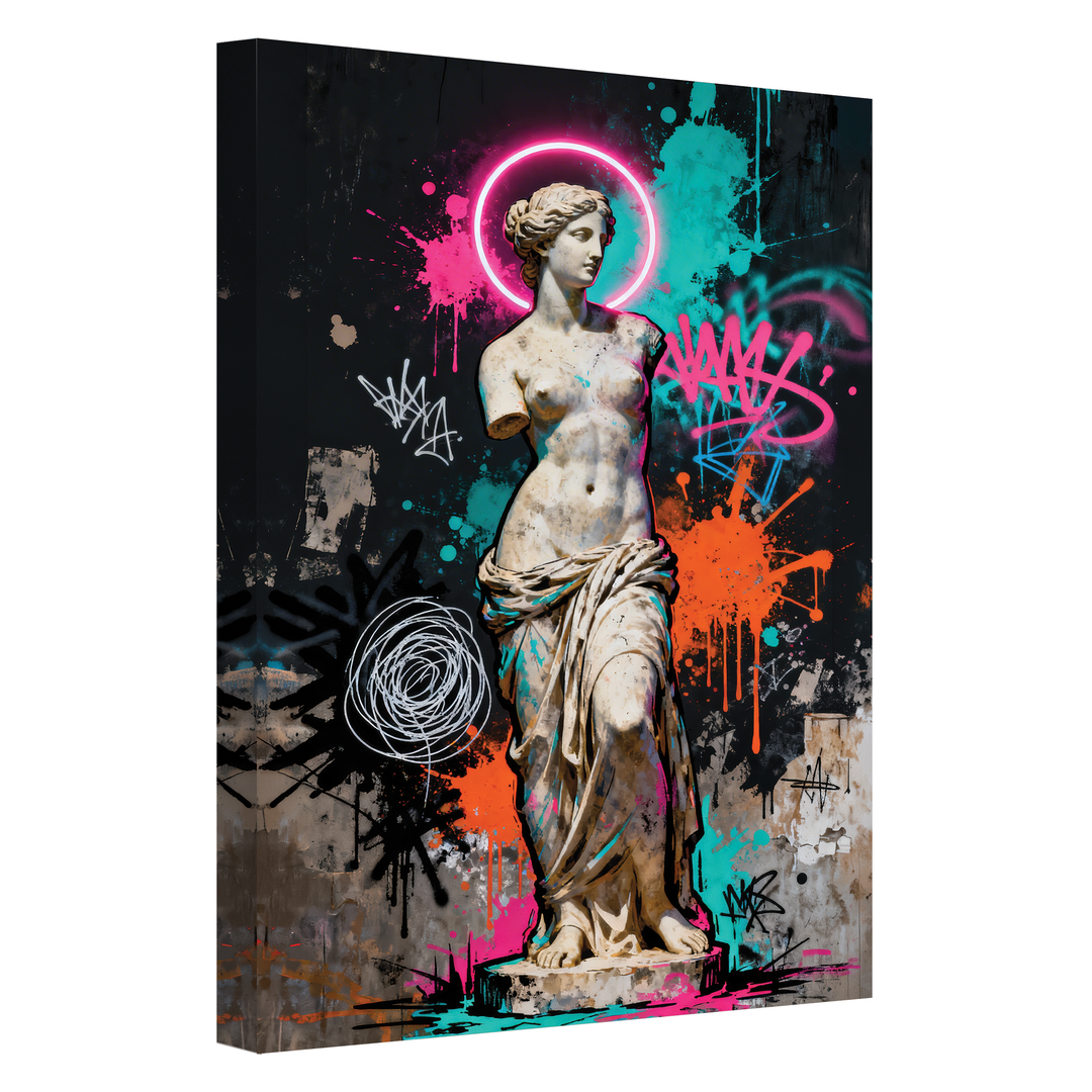 Chaos into Beauty - Canvas print