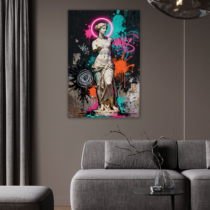 Chaos into Beauty - Canvas print