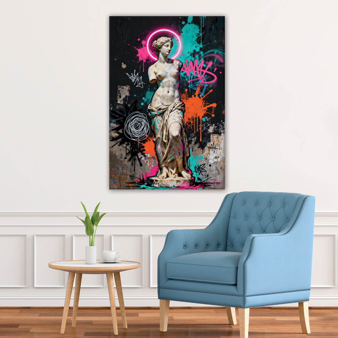 Chaos into Beauty - Canvas print