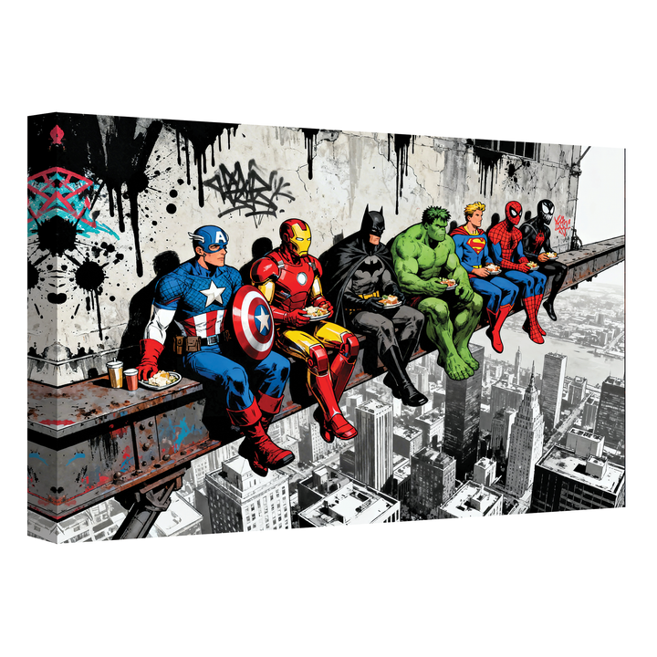 Heroes Assemble - Canvas print