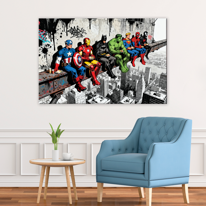 Heroes Assemble - Canvas print