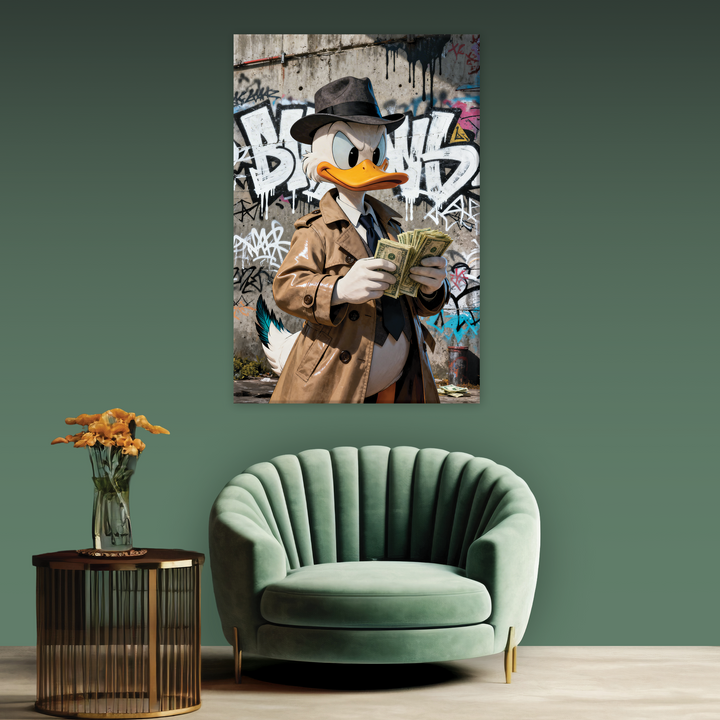 Silent Hustler - Canvas print