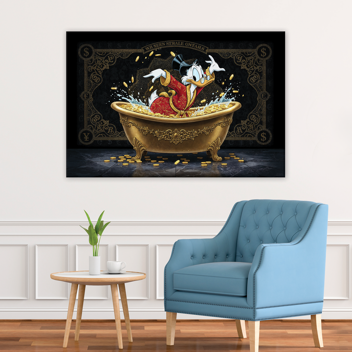 Dipped in Gold - Canvas print