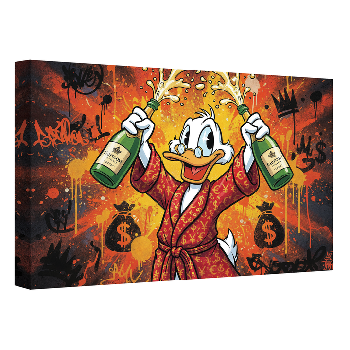 Pop the Wealth - Canvas print