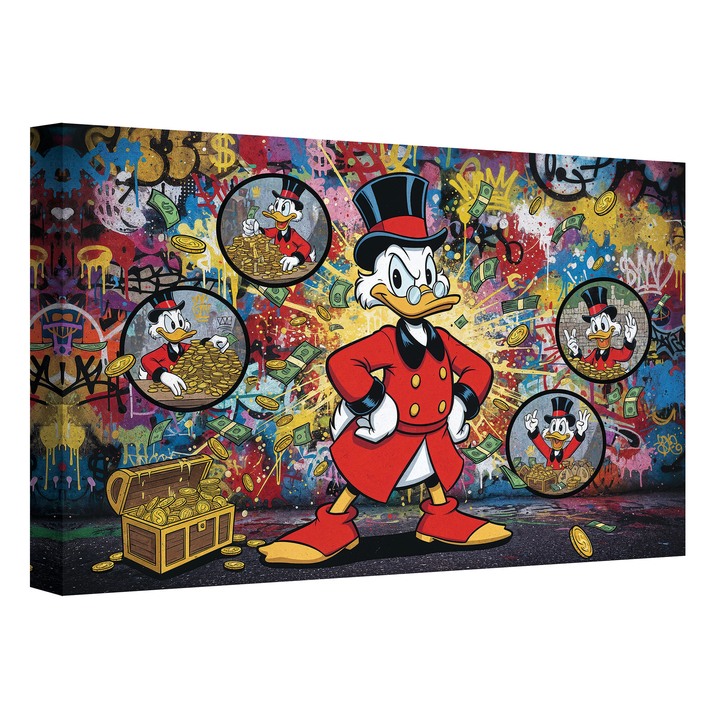 Hustle Pays Off - Canvas print