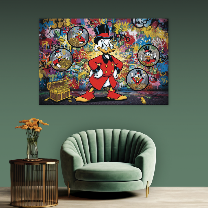 Hustle Pays Off - Canvas print