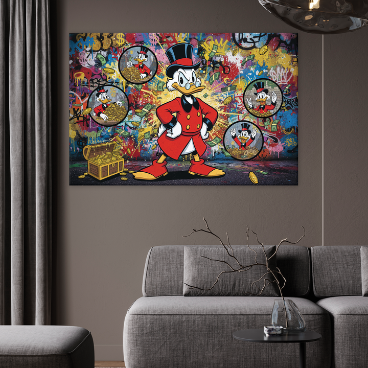 Hustle Pays Off - Canvas print