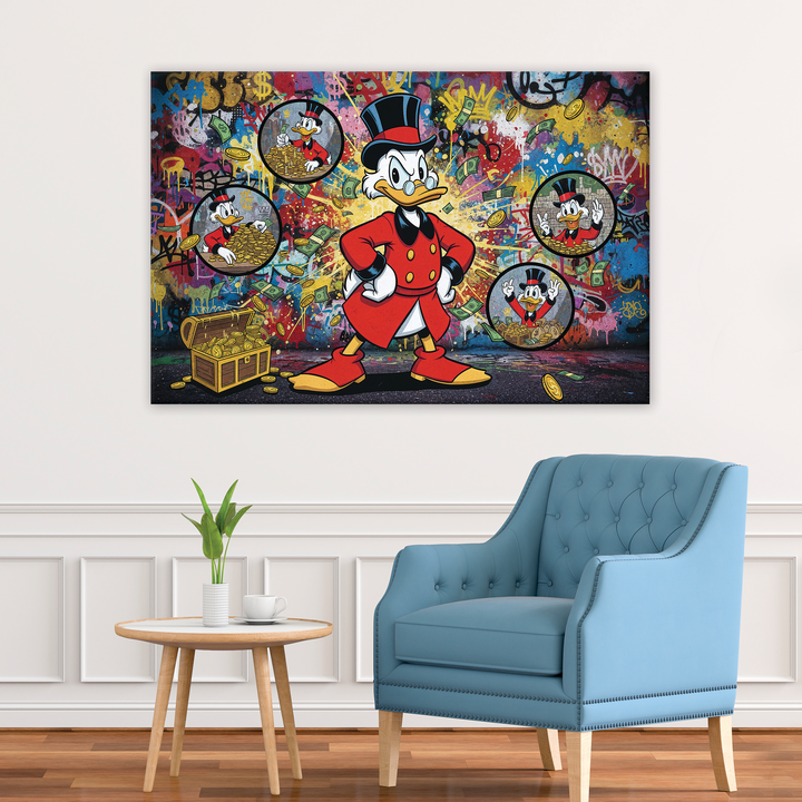Hustle Pays Off - Canvas print