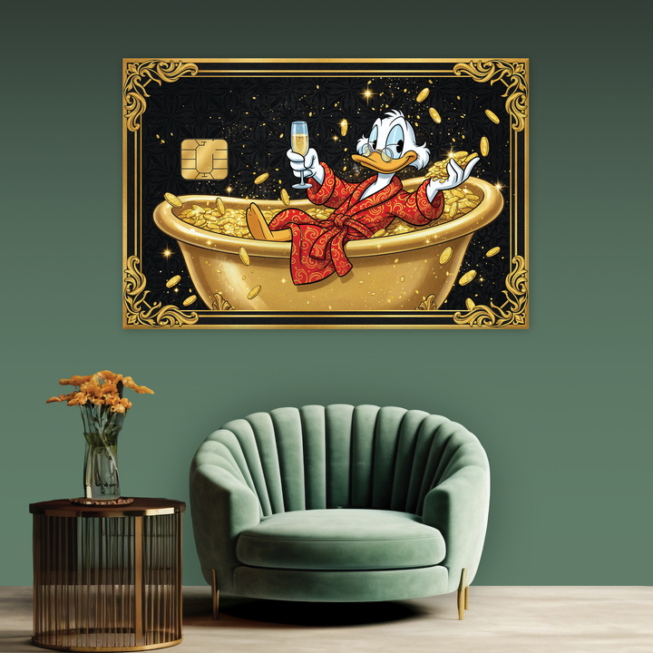 Golden Empire - Canvas print