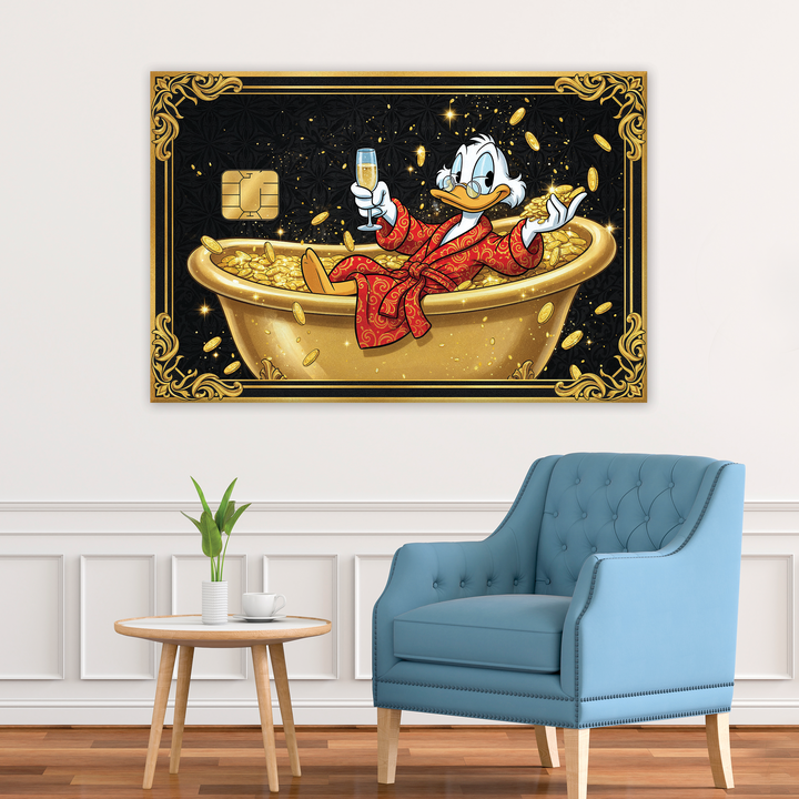 Golden Empire - Canvas print