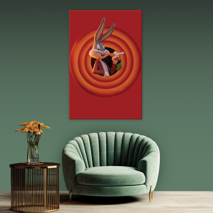 Retro Toon Icon - Canvas print