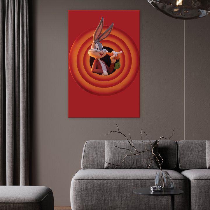 Retro Toon Icon - Canvas print