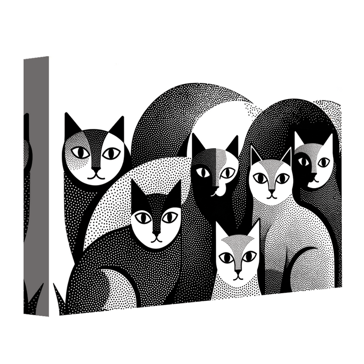 Black And White Cats