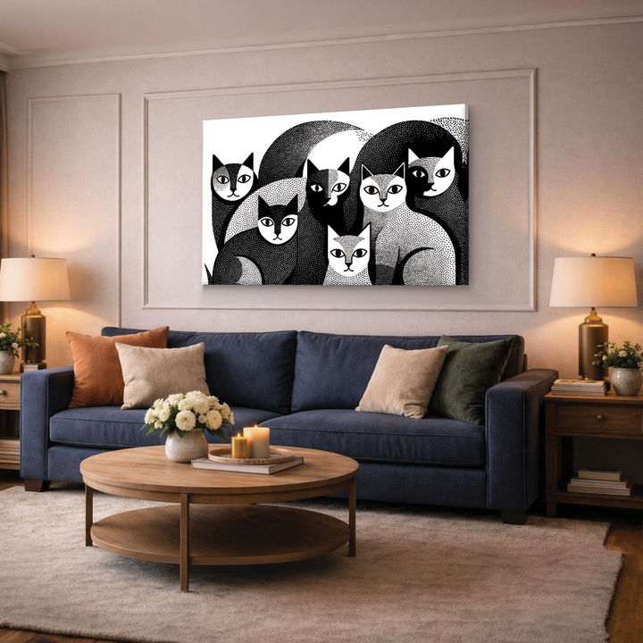 Black And White Cats