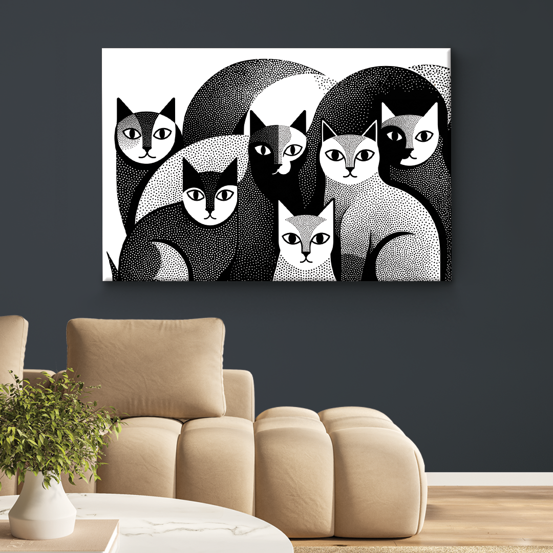 Black And White Cats