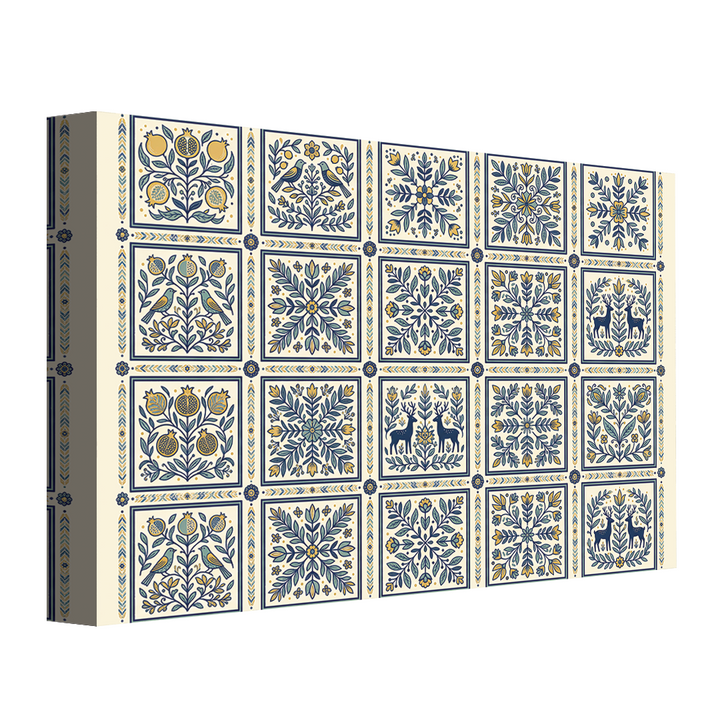 Blue And Beige Terracotta