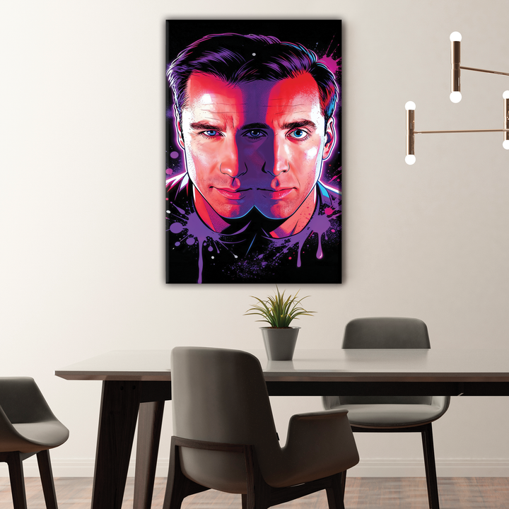 FaceOff (1997) — John Travolta - Nicolas Cage - POPART Canvas
