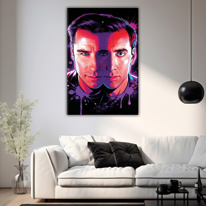 FaceOff (1997) — John Travolta - Nicolas Cage - POPART Canvas