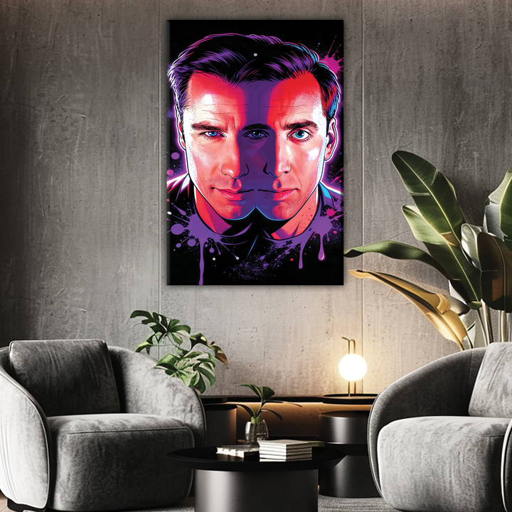 FaceOff (1997) — John Travolta - Nicolas Cage - POPART Canvas