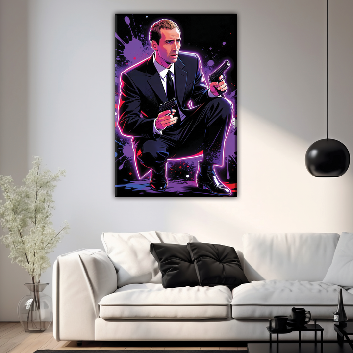 FaceOff (1997) — Nicolas Cage - POPART Canvas