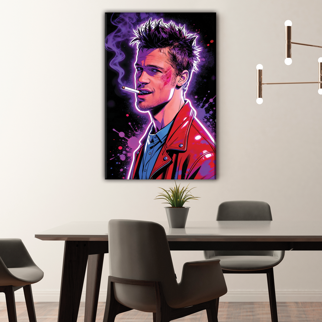 Fight Club (1999) — Brad Pitt - POPART Canvas