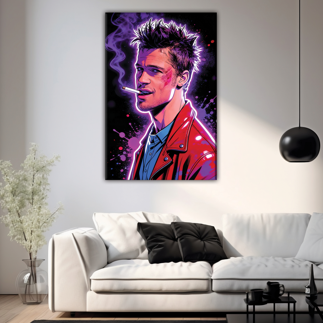 Fight Club (1999) — Brad Pitt - POPART Canvas
