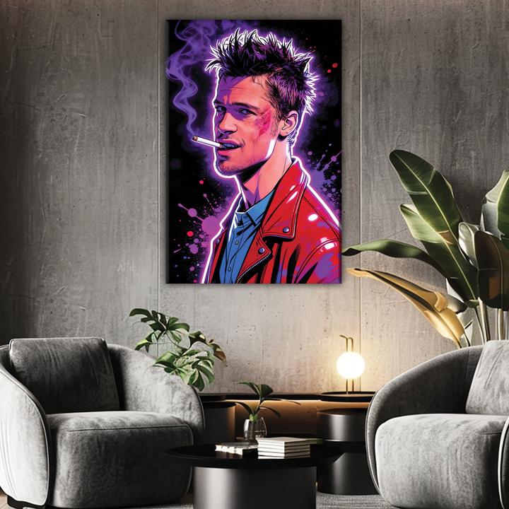 Fight Club (1999) — Brad Pitt - POPART Canvas