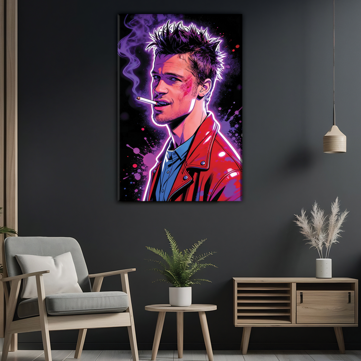 Fight Club (1999) — Brad Pitt - POPART Canvas