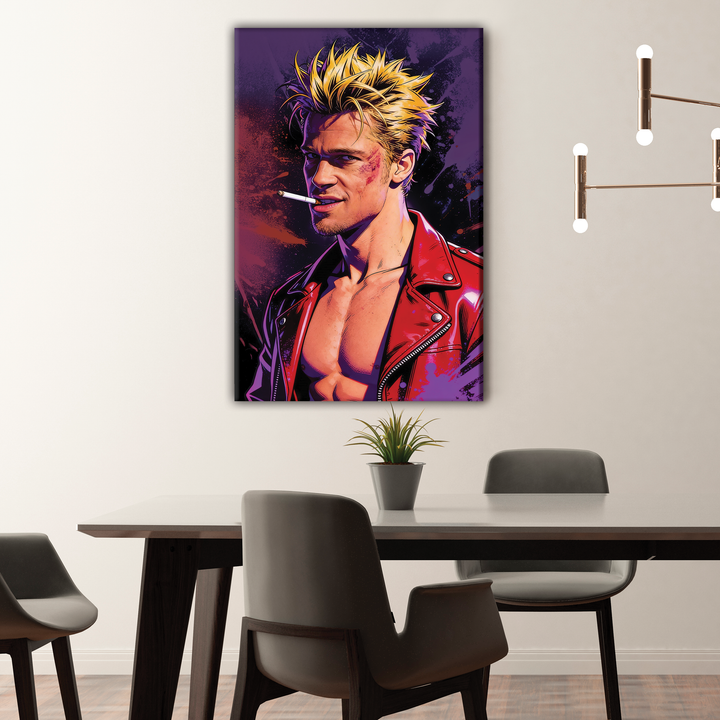 Fight Club (1999) — Brad Pitt - POPART Canvas