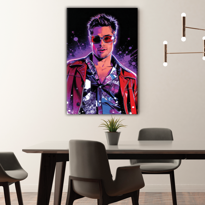 Fight Club (1999) — Brad Pitt - POPART Canvas