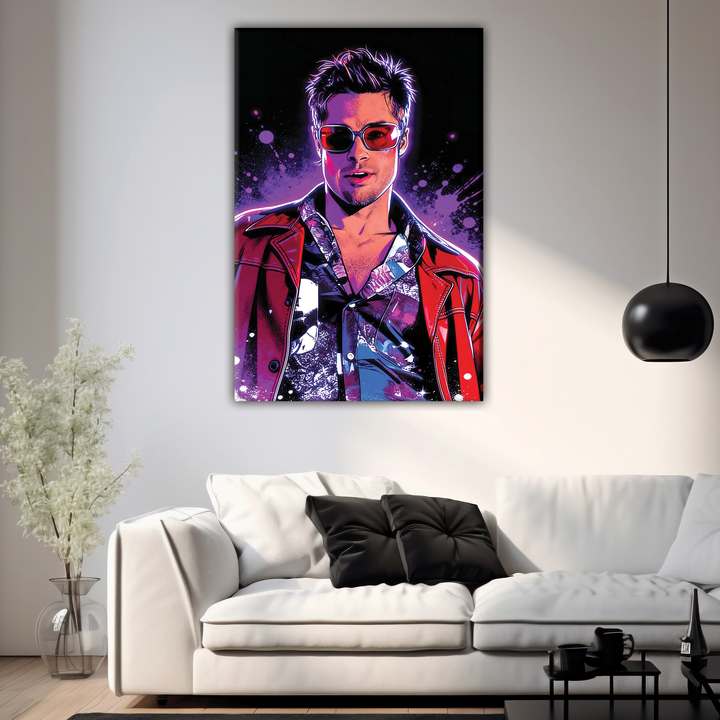 Fight Club (1999) — Brad Pitt - POPART Canvas