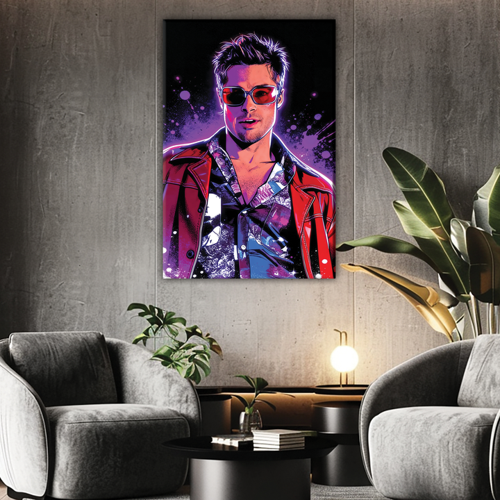 Fight Club (1999) — Brad Pitt - POPART Canvas