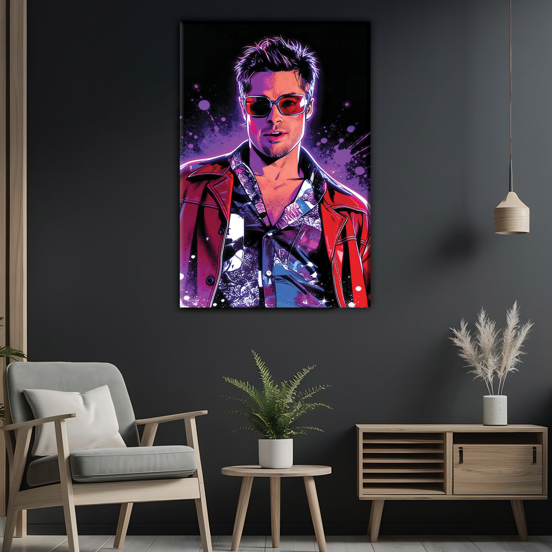 Fight Club (1999) — Brad Pitt - POPART Canvas