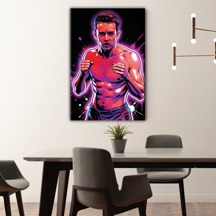Fight Club (1999) — Brad Pitt - POPART Canvas
