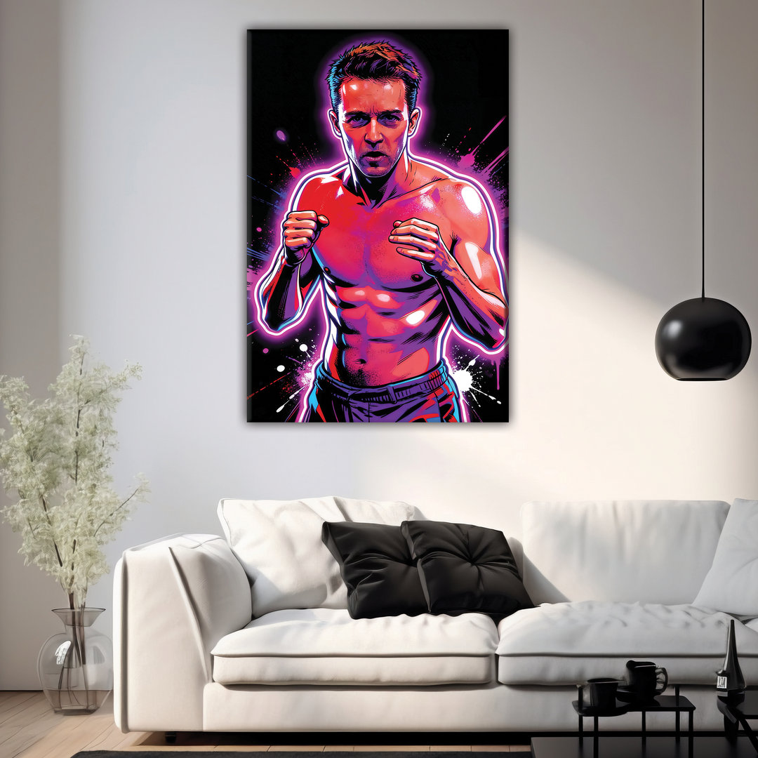 Fight Club (1999) — Brad Pitt - POPART Canvas