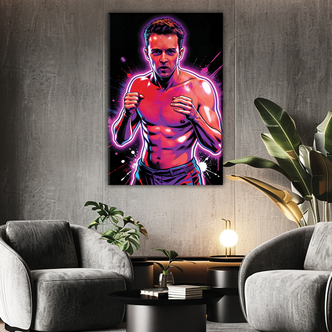 Fight Club (1999) — Brad Pitt - POPART Canvas