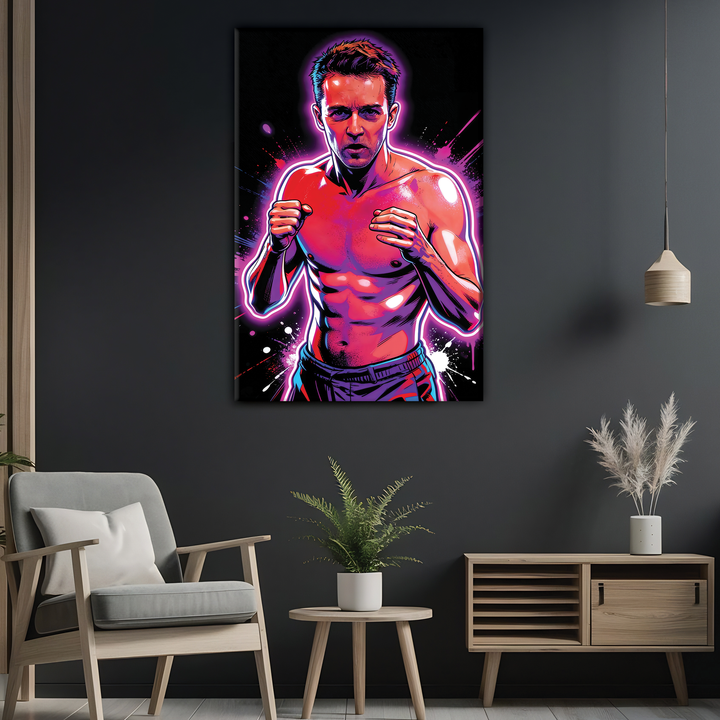 Fight Club (1999) — Brad Pitt - POPART Canvas