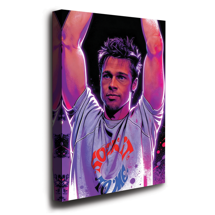 Fight Club (1999) — Brad Pitt - POPART Canvas