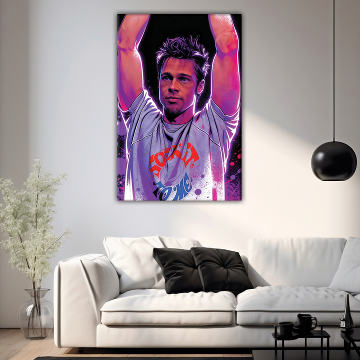 Fight Club (1999) — Brad Pitt - POPART Canvas