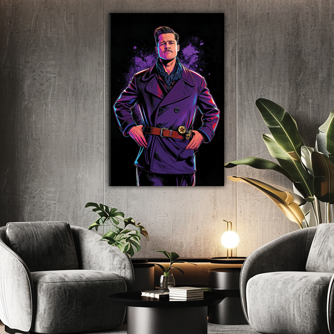 Inglourious Basterds (2009) — Brad Pitt - POPART Canvas